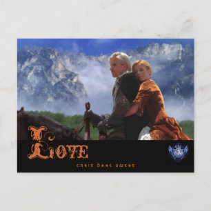 JADE & ARRA - LIEBE-Post-Karte Postkarte