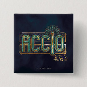 Jade Art Deco ACCIO™ Spell Graphic Button