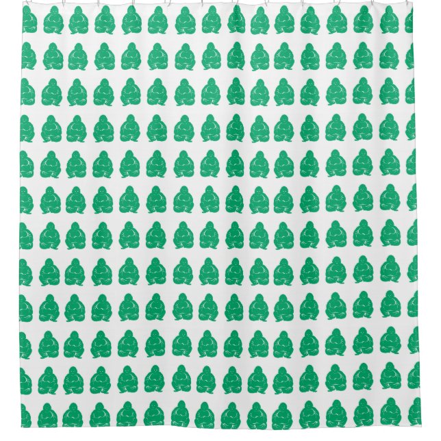 Jade Asian Moods Buddah Boys Duschvorhang (Vorderseite)