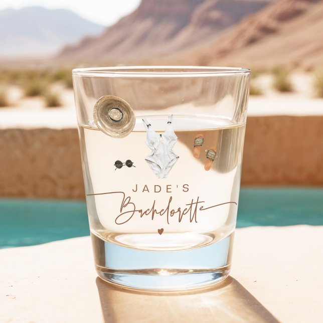 JADE Boho Wüste Cactus Scottsdale Vor dem Schleier Schnapsglas (Von Creator hochgeladen)