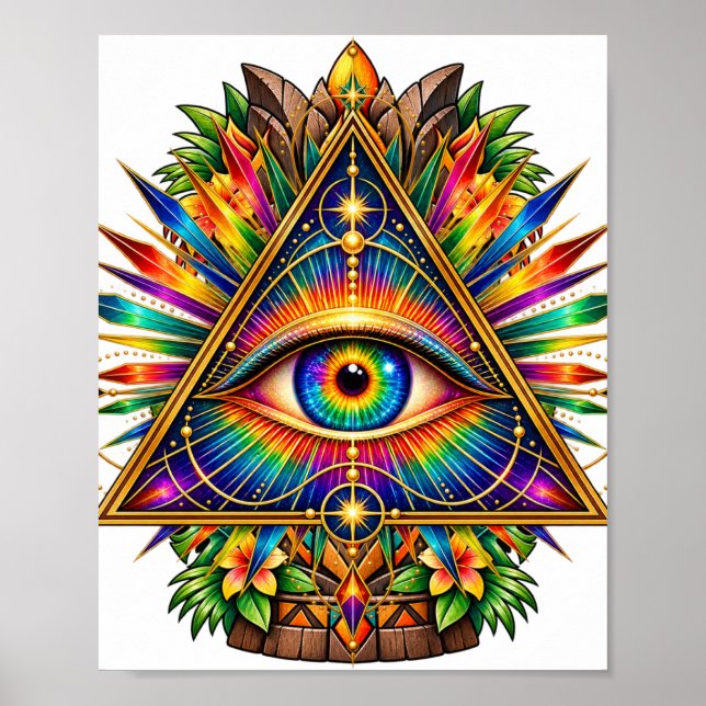 Jade Dawn Triangle Poster (Vorne)