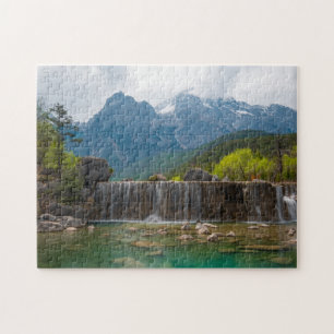 Jade-Drache-Schnee-Berg des blauer Mond-Tal-  Puzzle