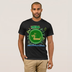 Jade-Drachen-Reise schwarz T-Shirt