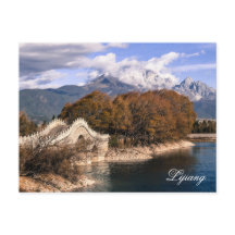 Jade Dragon Snow Mountain in Lijiang, China