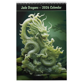 Jade Dragons – 2026 Calendar Kalender