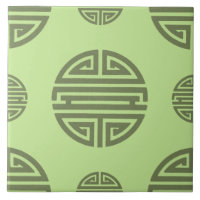 Jade Green Chinese Shou Langlebigkeitsfigur