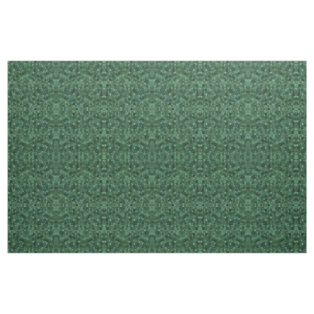 Jade Green Cobbled Patchwork Terrazo Muster Stoff (Fat Quarter (45,7 x 55,9 cm))