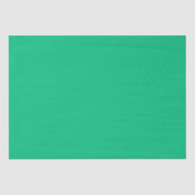 Jade Green Modern Maximaler Weihnachten Seidenpapier (Vorderseite)