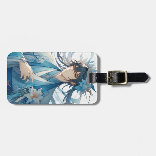 Jade Journeyman Gepäckanhänger (Vorderseite horizontal)