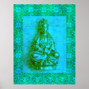 Jade Kwan Yin Poster