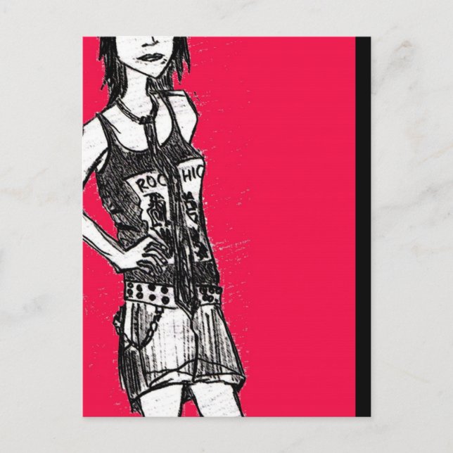 Jade Postcard | EL Postkarte (Vorderseite)