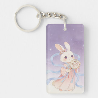 Jade Rabbit Keychain Schlüsselanhänger