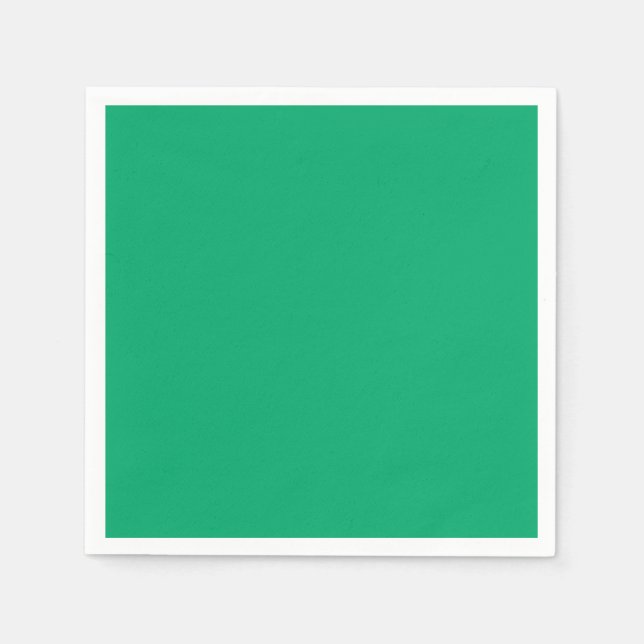 Jade Standard Cocktail Paper Napkin Serviette (Vorderseite)