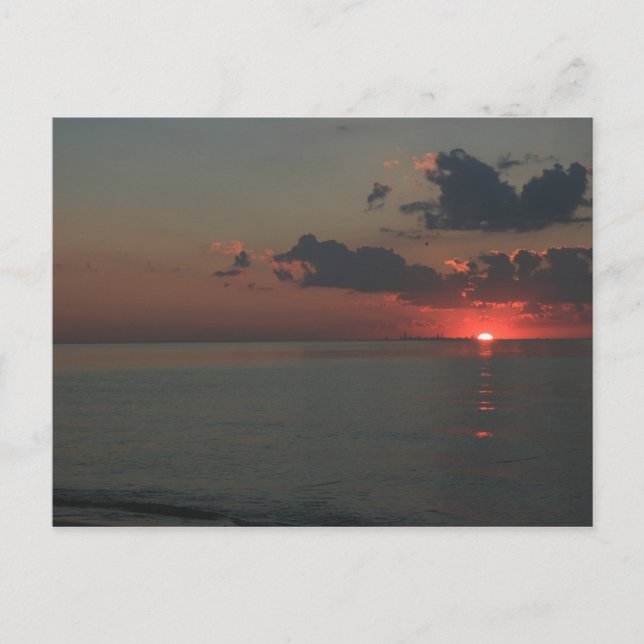 Jade Sunset Postkarte (Vorderseite)