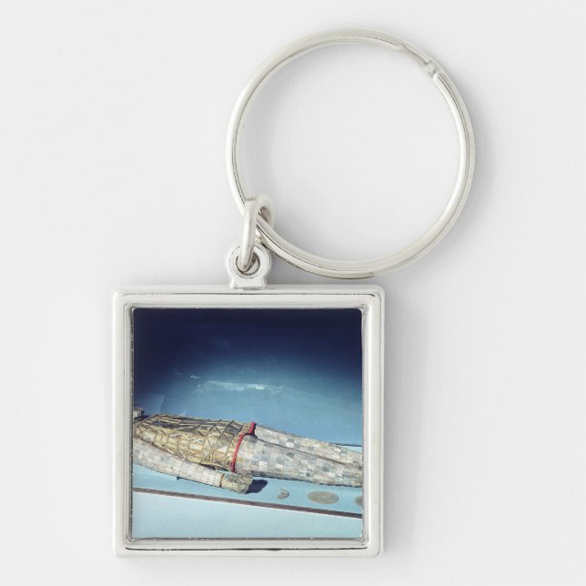 Jadebeerdigungs-Anzug Schlüsselanhänger (Vorne)