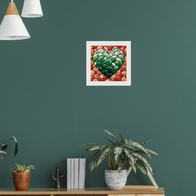 Jadeherz Poster (Wohnzimmer 1)
