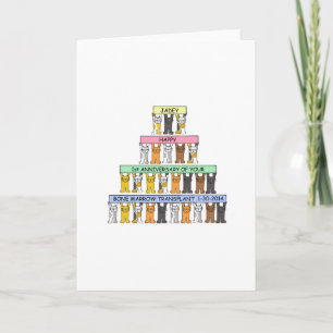 Jadey Bone Marrow Anniversary Karte