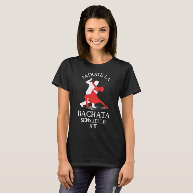 J'adore La bachata sensuelle T-Shirt (Vorne ganz)