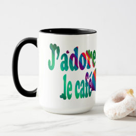J'adore le café tasse