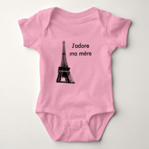 J'adore MA bloßes Baby Strampler