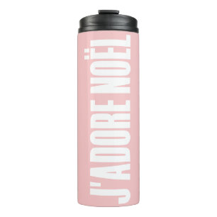 J'adore Noël! Thermosbecher
