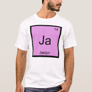 Jaelyn Name Chemie Element Periodensystem T-Shirt