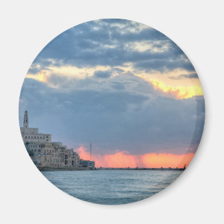 Jaffa bei Sonnenuntergang Magnet