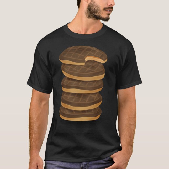 Jaffa cake stack Klassischer T - Shirt (Vorderseite)