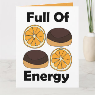 Jaffa Schokoladen-Orangen-Kuchen voller Energie Karte