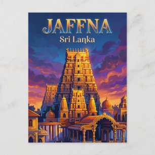 Jaffna Sri Lanka Postkarte