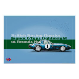 Jag E-Type Poster
