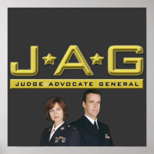 JAG Logo Harm Mac Poster