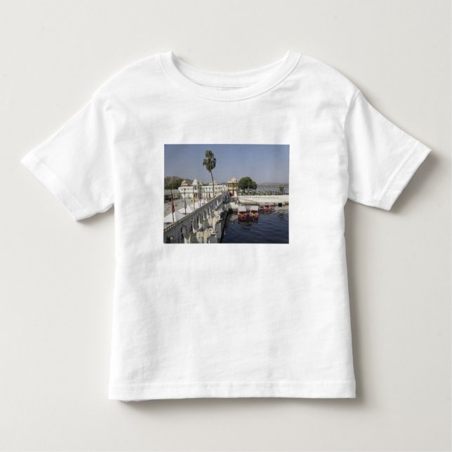 Jag Mindar Palace, Lake Pichola, Udaipur, Indien. Kleinkind T-shirt (Vorderseite)