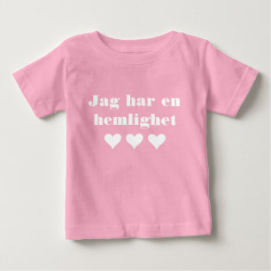 Jag ska bli storasyster baby T - Shirt