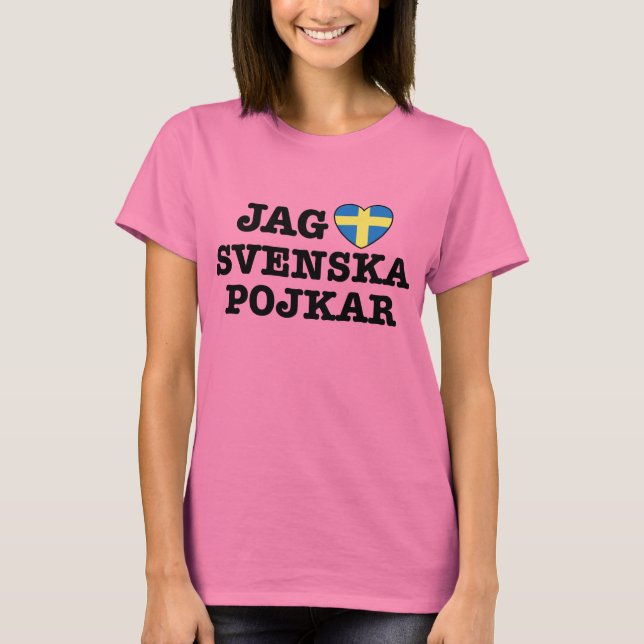 Jag Svenska Pojkar T-Shirt (Vorderseite)