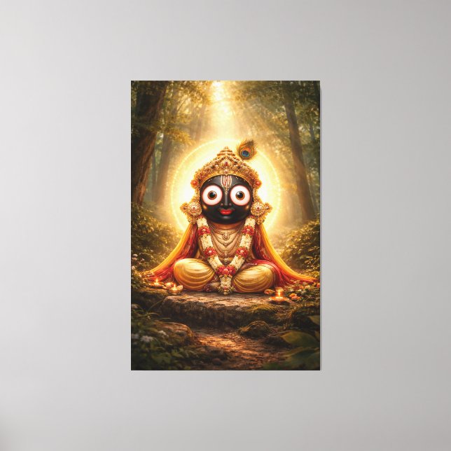 Jagannath Leinwanddruck (Vorderseite)