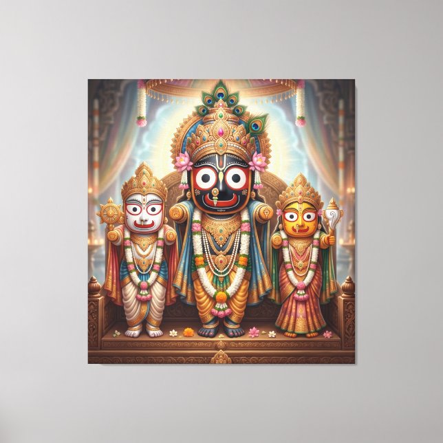 Jagannath Leinwanddruck (Vorderseite)