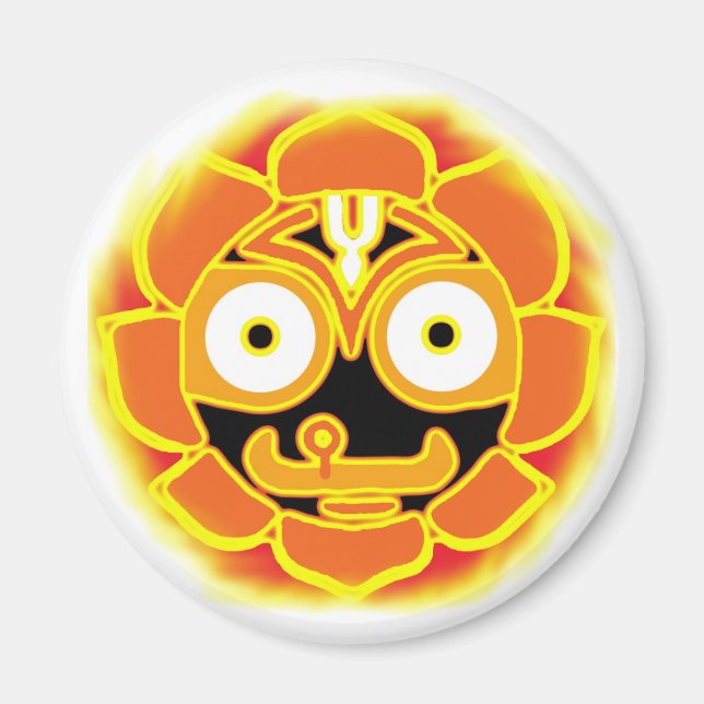 Jagannath Swami Round Magnet (Vorne)