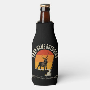 Jagd ADD NAME Außerhalb des Elk Wilderness Camp Flaschenkühler