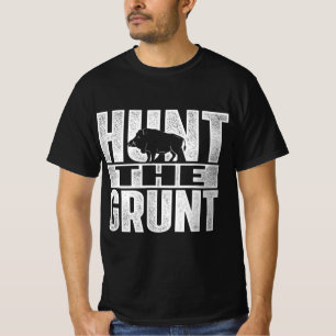 Jagd auf den Wildhühner des Grundes T-Shirt