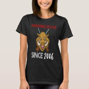 Jagd auf Eber seit 2006 T-Shirt