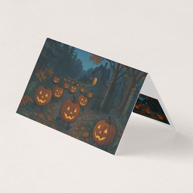Jagd auf Halloween-Kürbis (Vorderseite)