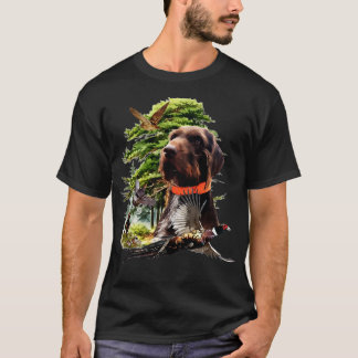 Jagd auf Pudelpointer T-Shirt