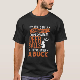 Jagd auf Trapper-Hirsch-Antler-Shooting-Jäger T-Shirt