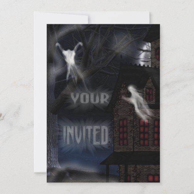 Jagd auf Willowstone Einladung (Vorderseite)