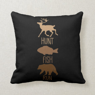 Jagd Bear Outdoor Wilderness Camping Kissen