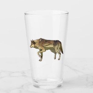 Jagd bei Sonnenaufgang Glas