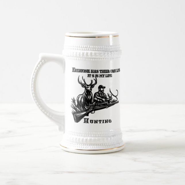 Jagd Bierglas (Links)