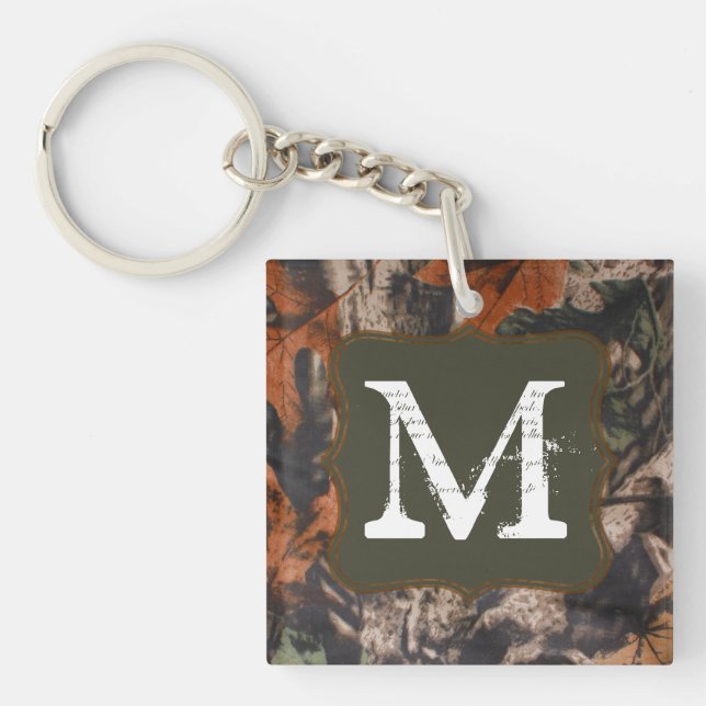 Jagd Camouflage Jäger Camouflage Real Key Chain Schlüsselanhänger (Vorderseite)