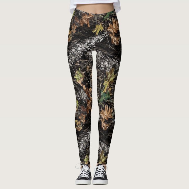 Jagd-Camouflage-rustikale Leggings (Vorderseite)
